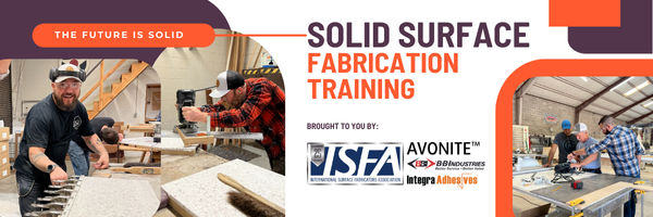 Solid Surface Fabrication Training